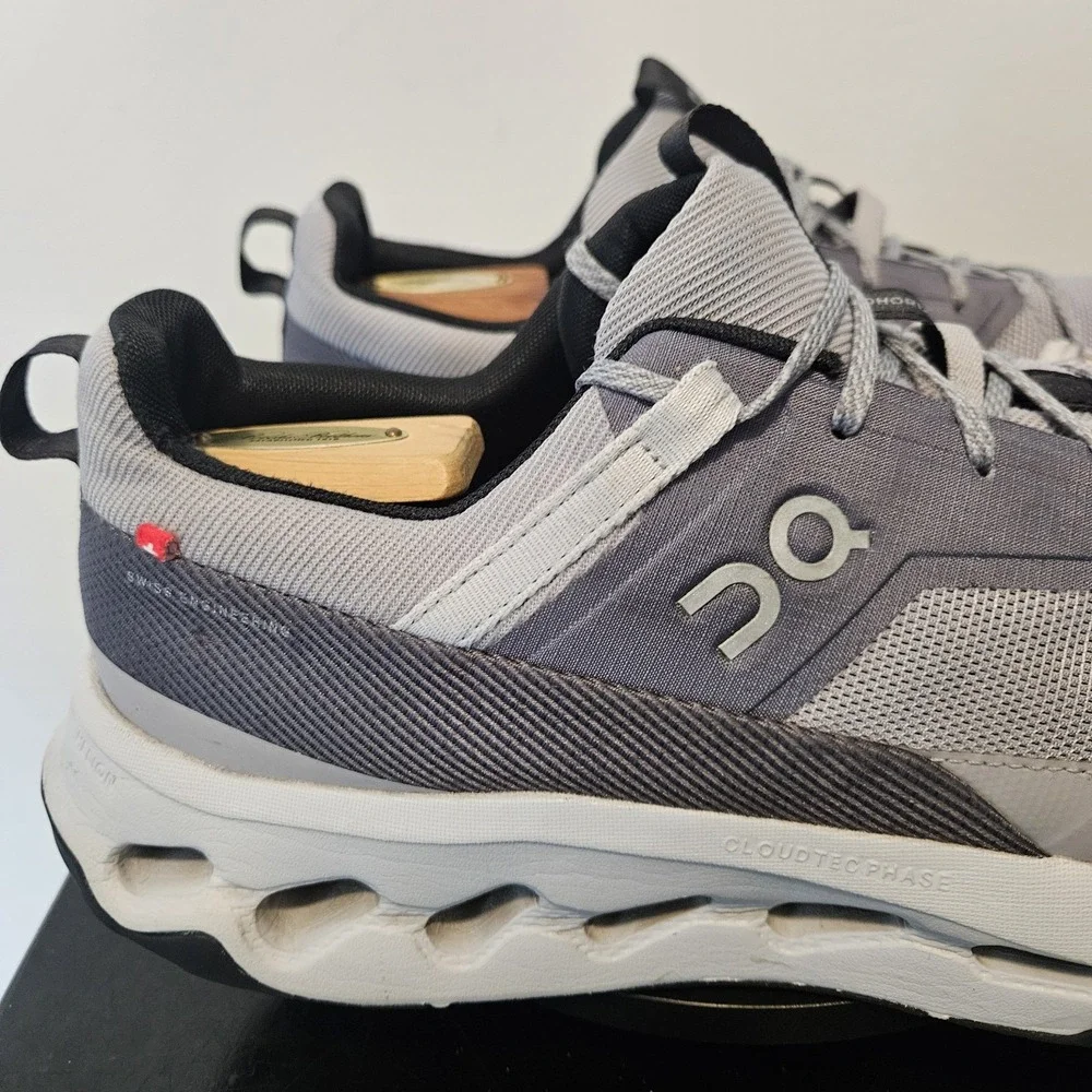 On Men's Cloudhorizon Hiking Shoes Sneakers Wolf Grey Size 13